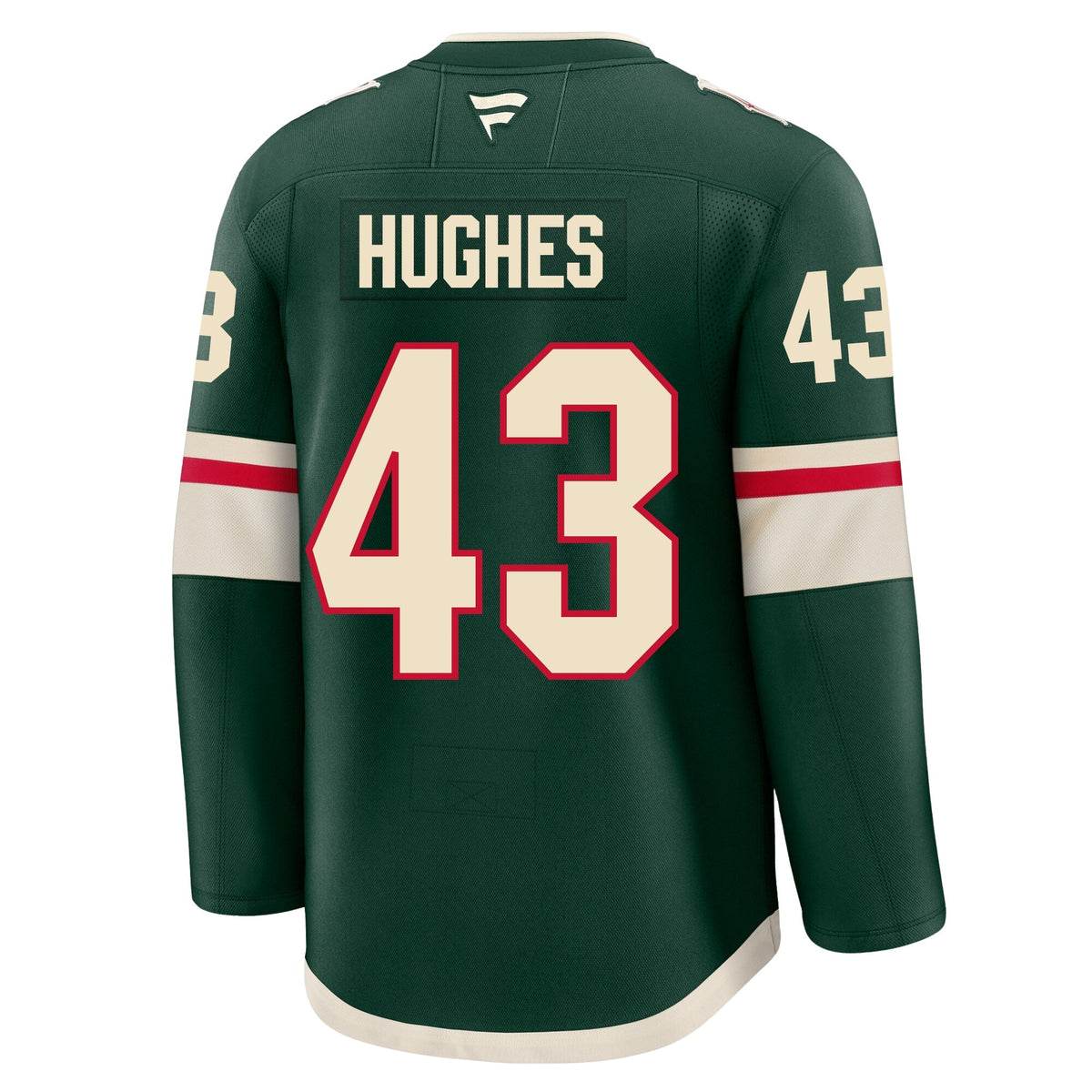 Quinn Hughes Minnesota Wild Fanatics Premium Home Jersey