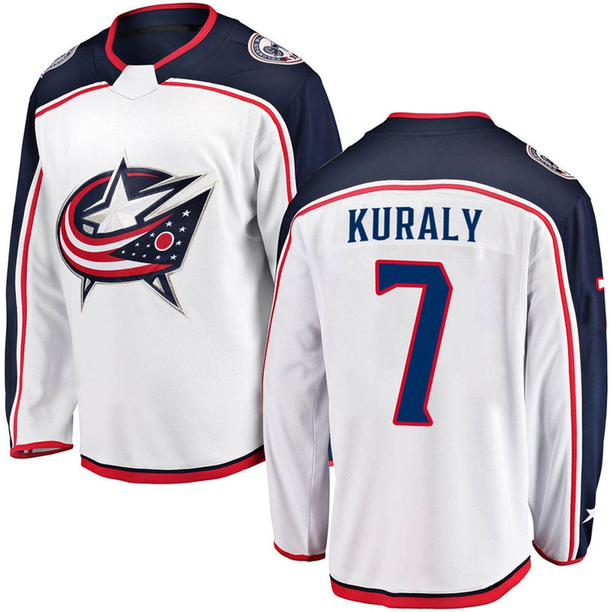 Sean Kuraly Columbus Blue Jackets 7 Jersey