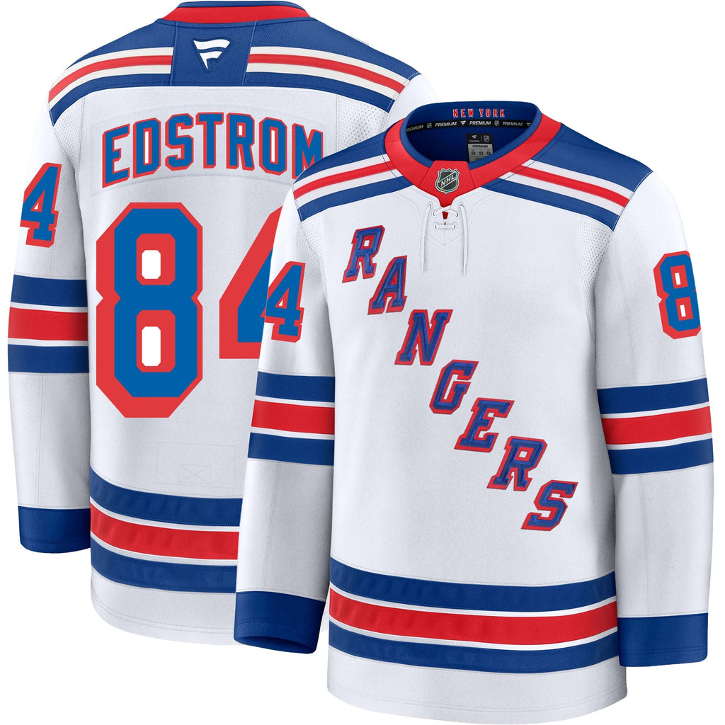 Adam Edstrom New York Rangers Fanatics Premium Away Jersey