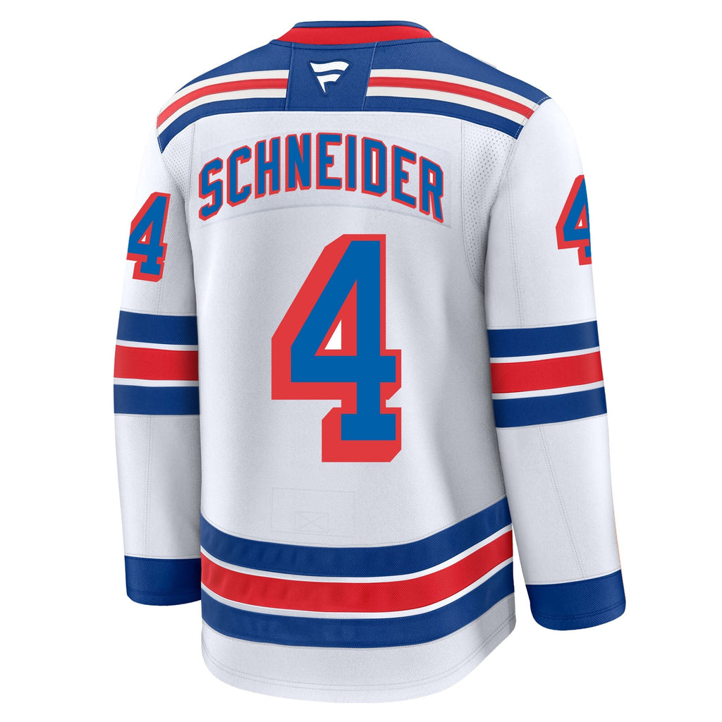 Braden Schneider New York Rangers Fanatics Premium Away Jersey