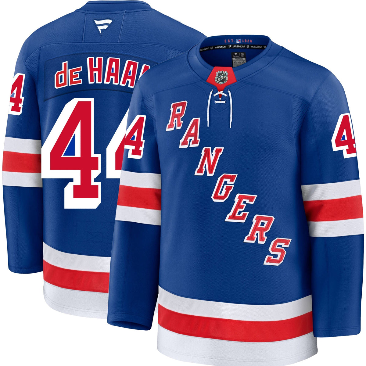 Calvin De Haan New York Rangers Fanatics Premium Home Jersey