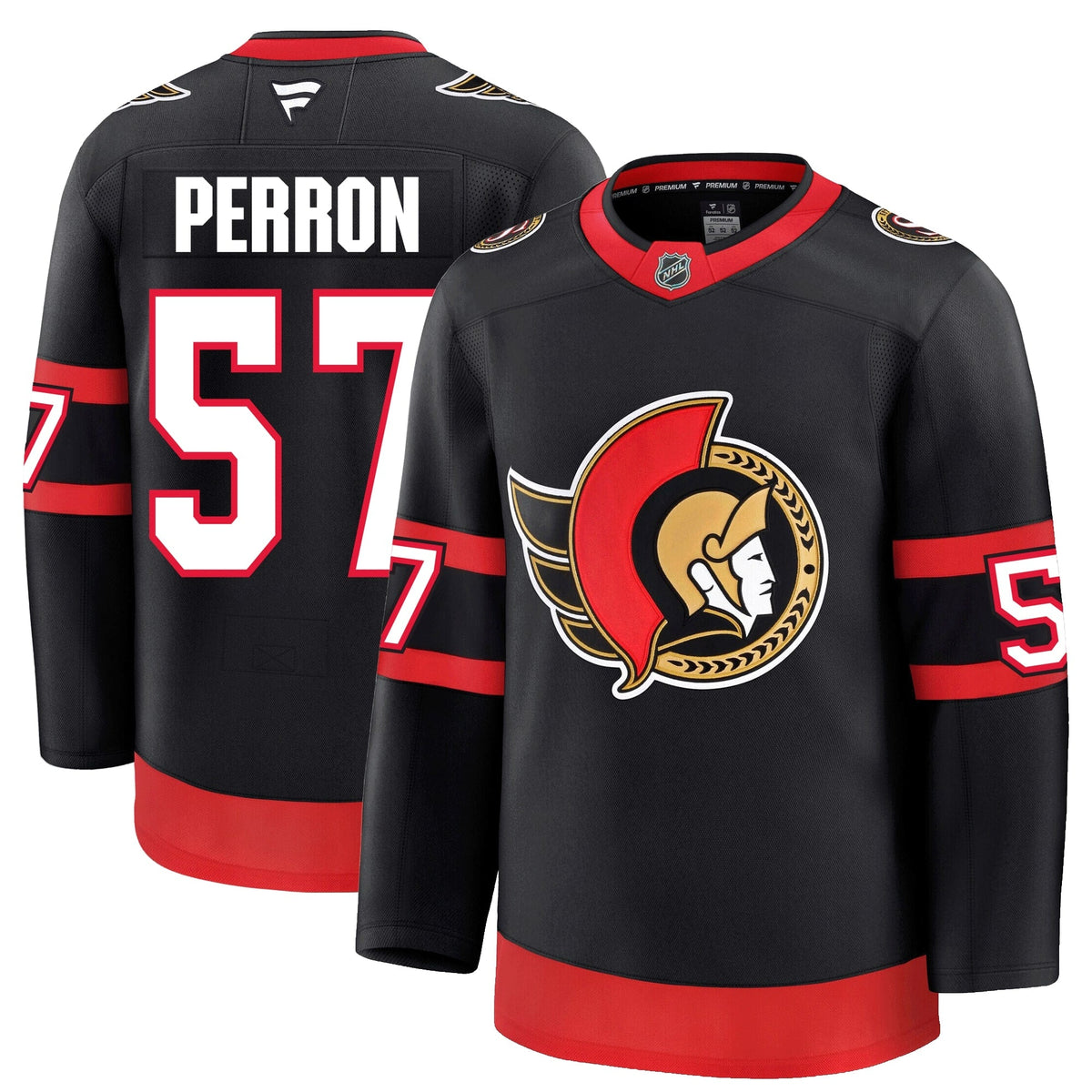 David Perron Ottawa Senators Fanatics Premium Home Jersey