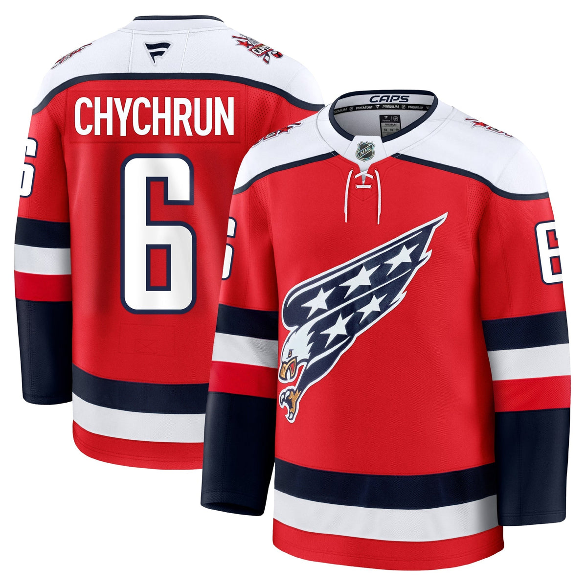 Jakob Chychrun Washington Capitals Fanatics Alternate Premium Jersey