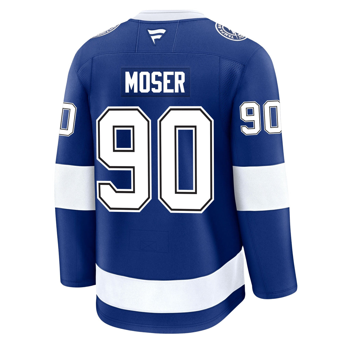 J.J. Moser Tampa Bay Lightning Fanatics Premium Home Jersey