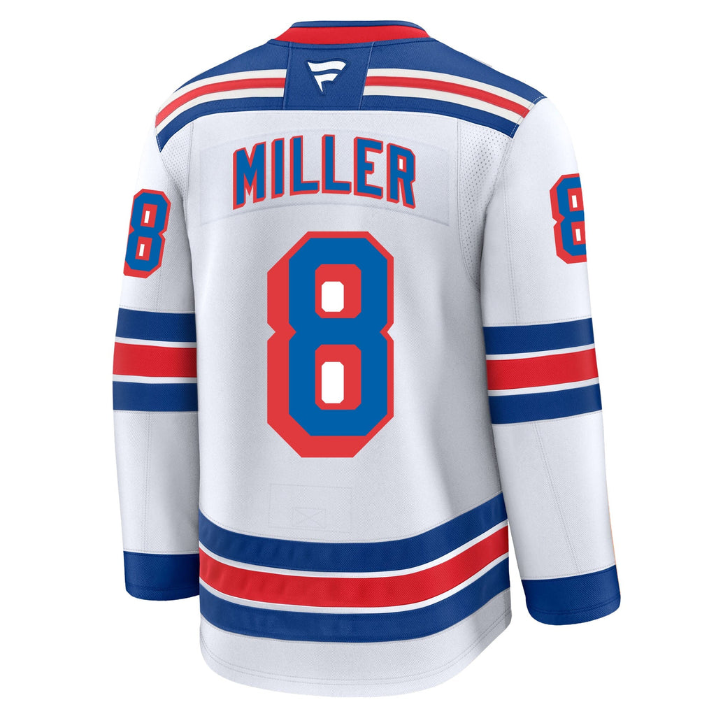 J.T. Miller New York Rangers Fanatics Premium Away Jersey