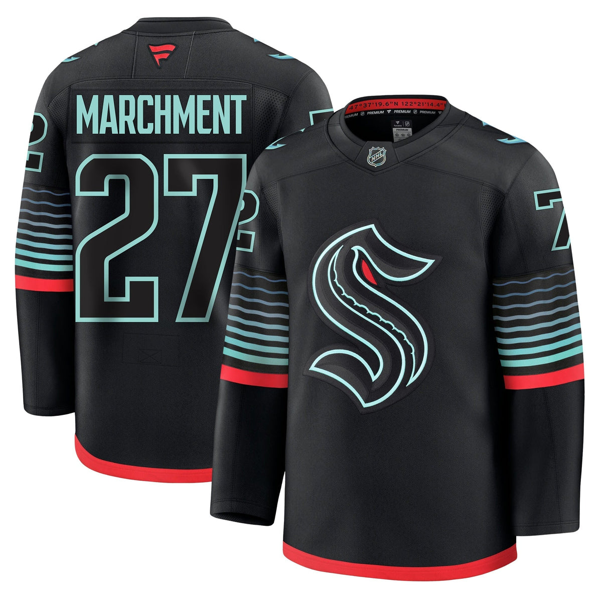 Mason Marchment Seattle Kraken Fanatics Alternate Premium Jersey