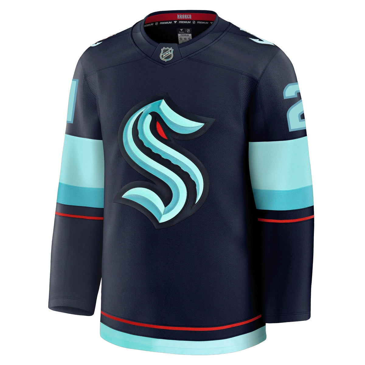 Michael Eyssimont Seattle Kraken Fanatics Premium Home Jersey