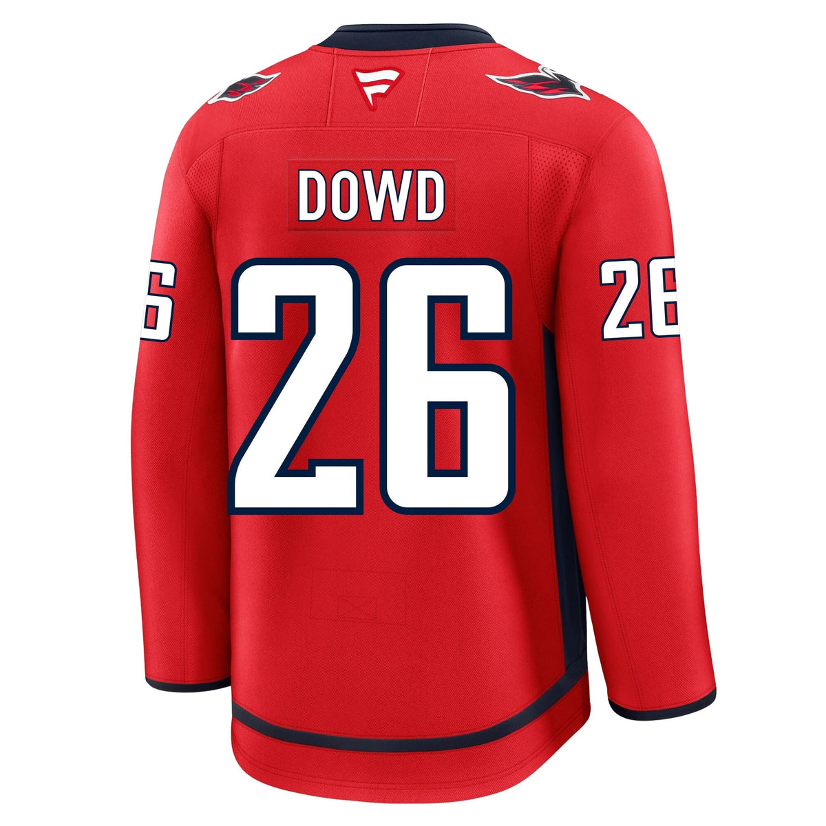 Nic Dowd Washington Capitals Fanatics Premium Home Jersey