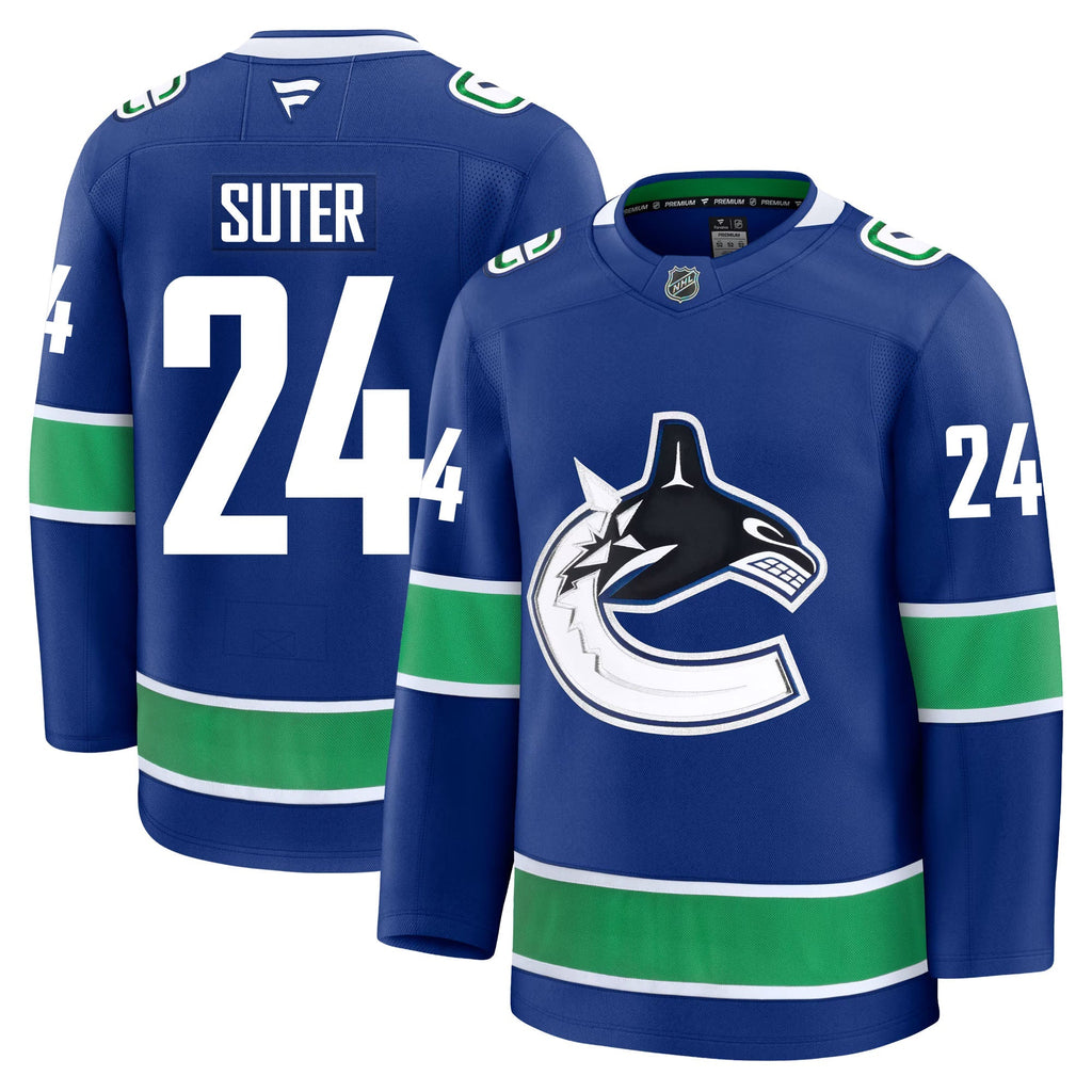 Pius Suter Vancouver Canucks Fanatics Premium Home Jersey