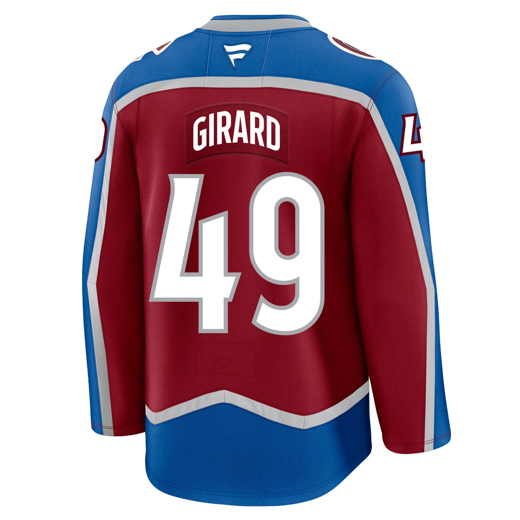 Samuel Girard Colorado Avalanche Fanatics Premium Home Jersey